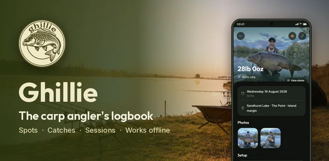 Ghillie banner: the carp angler's logbook